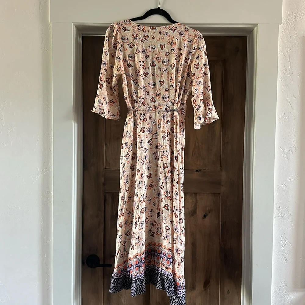 Hayden Floral Wrap Dress with ruffles! - Picture 15 of 16